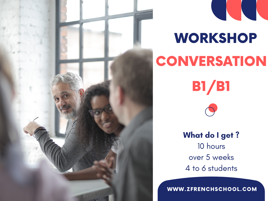 Conversation workshop - Level B1/B2