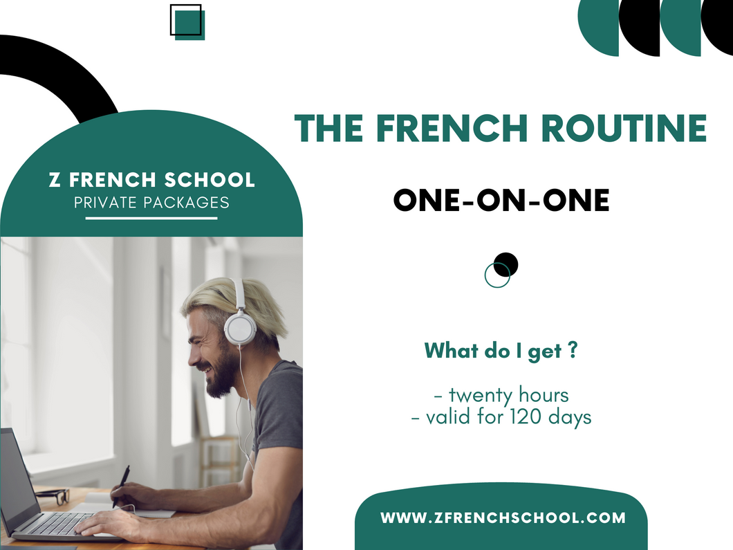 One-on-one / The French Routine Package
